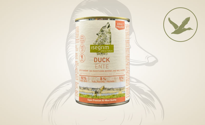 Kaczka + Pasternak, Owoce Rokitnika i Dzikie Zioła | Adult 400g